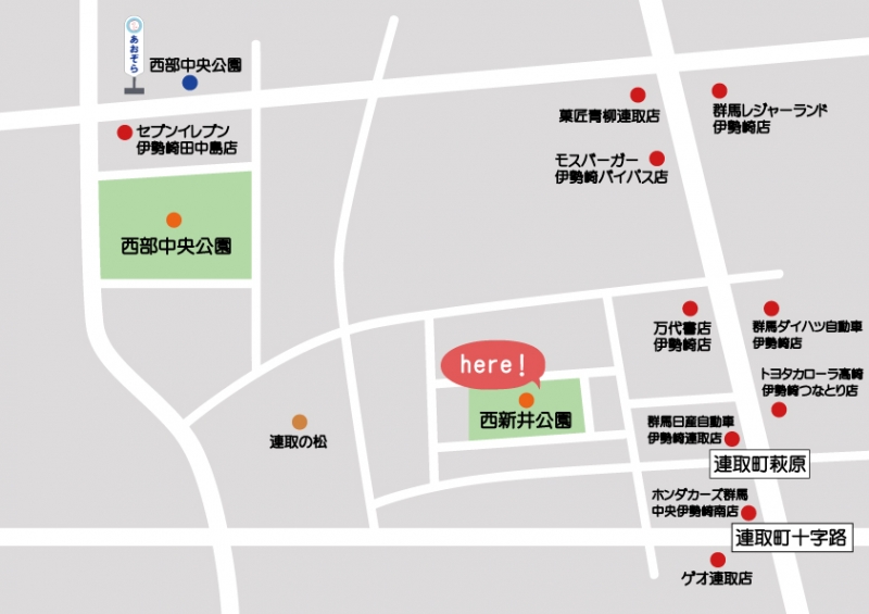 西新井公園 地図