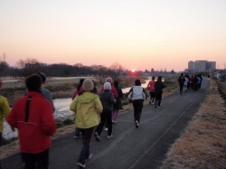 気持ち新たに!　～初日の出Run～