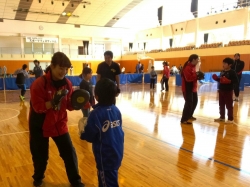 ボクシング体験　in　ちよだスポーツフェスティバル