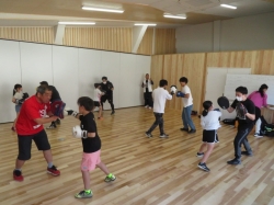 ボクシング体験　～ミット打ち教室～　ＡＲＡＩジム＆伊勢崎ボクシングクラブ