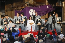 伊勢崎市 豊武神社節分祭 102回目となる風物