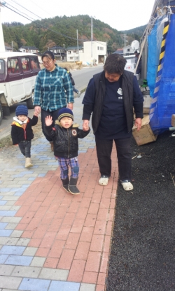 宮城県牡鹿半島鮎川浜でｲﾍﾞﾝﾄ参加