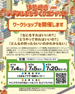 伊勢崎市デジタルまちづくりコンテスト2026 ワークショップ参加者募集中
