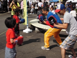 ボクシング体験　ｉｎ　いせさきもんじゃまつり２０１９