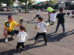 ボクシング体験　Ｉｎ　鉄馬縁日。