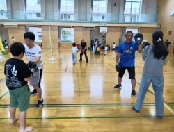 ボクシング体験会　in　栄養ワンダー