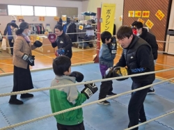 ボクシング体験会 ～ミット打ち教室～  in 市民ボランティアフェスティバル
