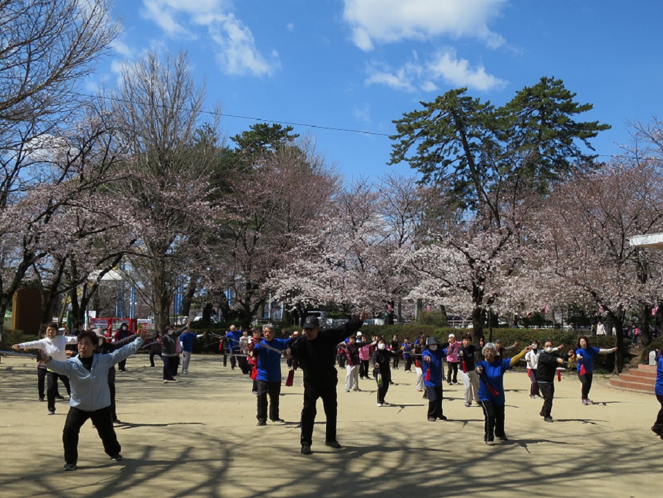 2019/4/2華蔵寺公園にて